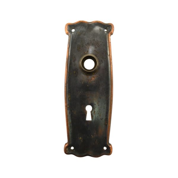 US Steel Lafeyette Door Plate Copper Finish