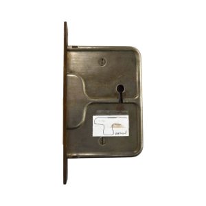 US Steel Pocket Door Lock