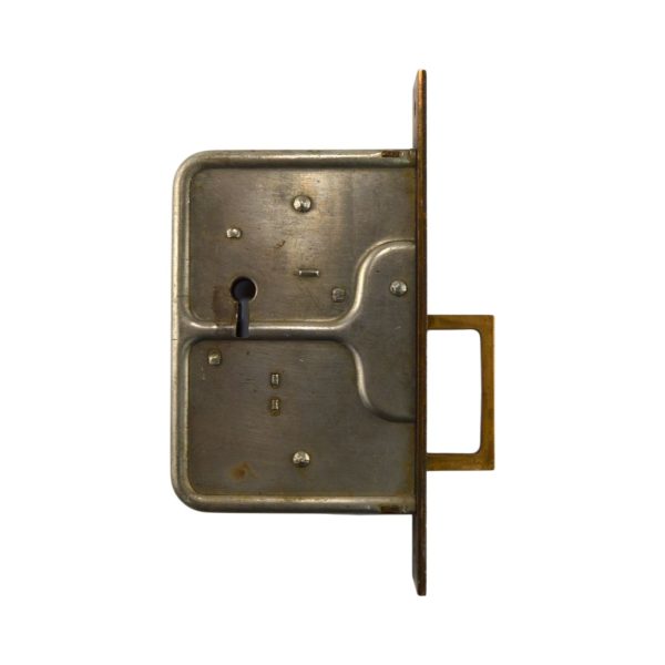 US Steel Pocket Door Lock