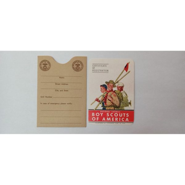 1949 Boy Scout Registration