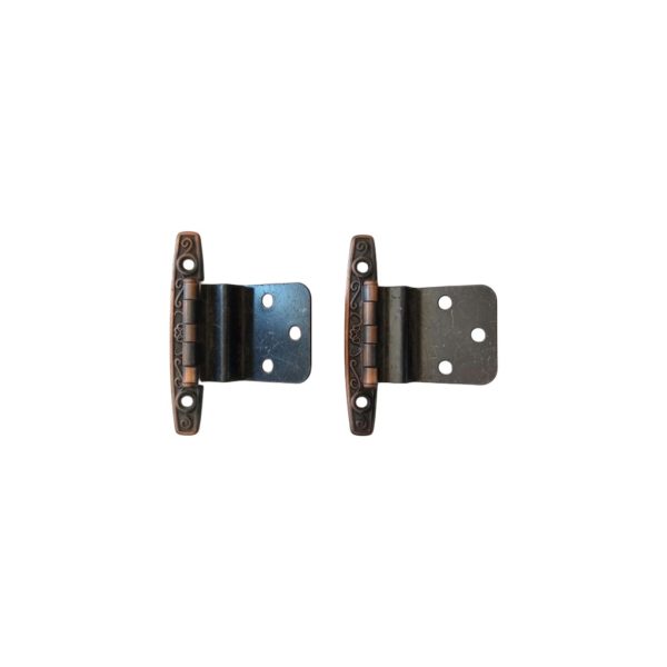 Vintage Decorative Amerock Cabinet Hinge Pair