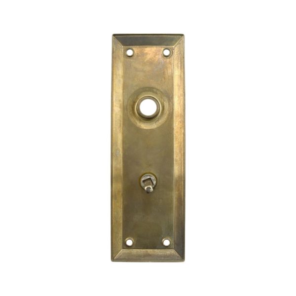 Yale Utopian Latch Door Plate Chrome