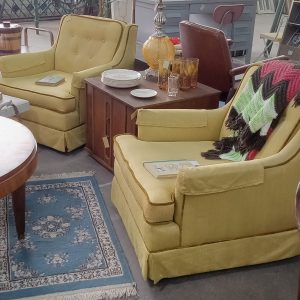 Pair of Mid Century Lounge Chairs