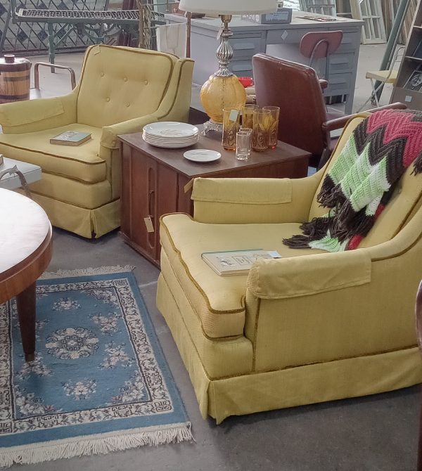 Pair of Mid Century Lounge Chairs