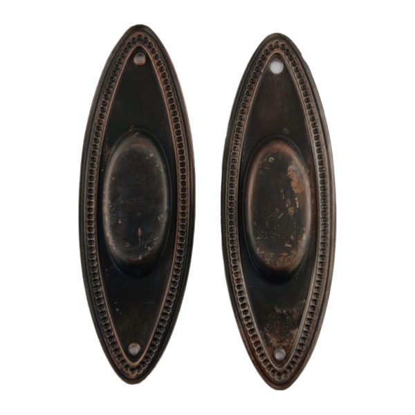 Oval Bead Pocket Door Pair