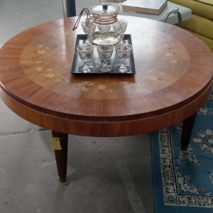 Vintage Inlaid Coffee Table