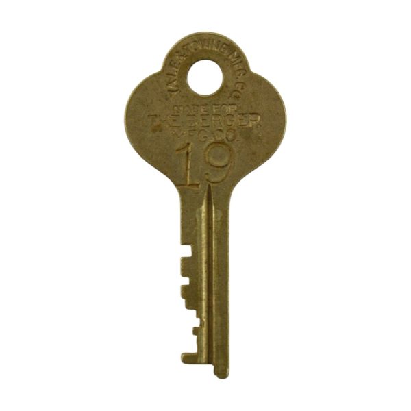 Yale Berger Mfg Key 19