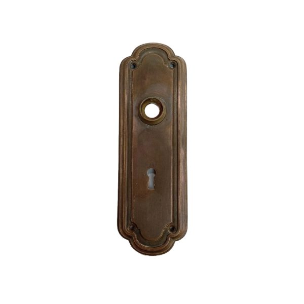 Corbin Rondo Door Plate Bronze
